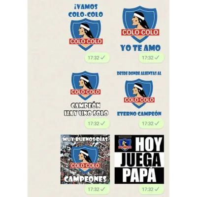 Stickers Colo-Colo Divertidos android App screenshot 2