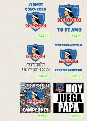 Stickers Colo-Colo Divertidos android App screenshot 5